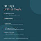 30 Days of First Meals E-Book