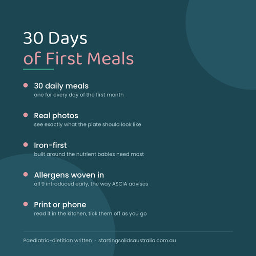30 Days of First Meals E-Book