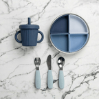 Stainless Steel & Silicone Straw Cup - Starting Solids