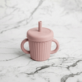 Stainless Steel & Silicone Straw Cup - Starting Solids