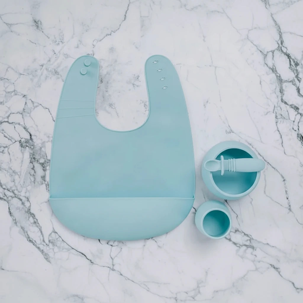 Starting Solids Bowl Bundle – Blue Lemonade - Starting Solids