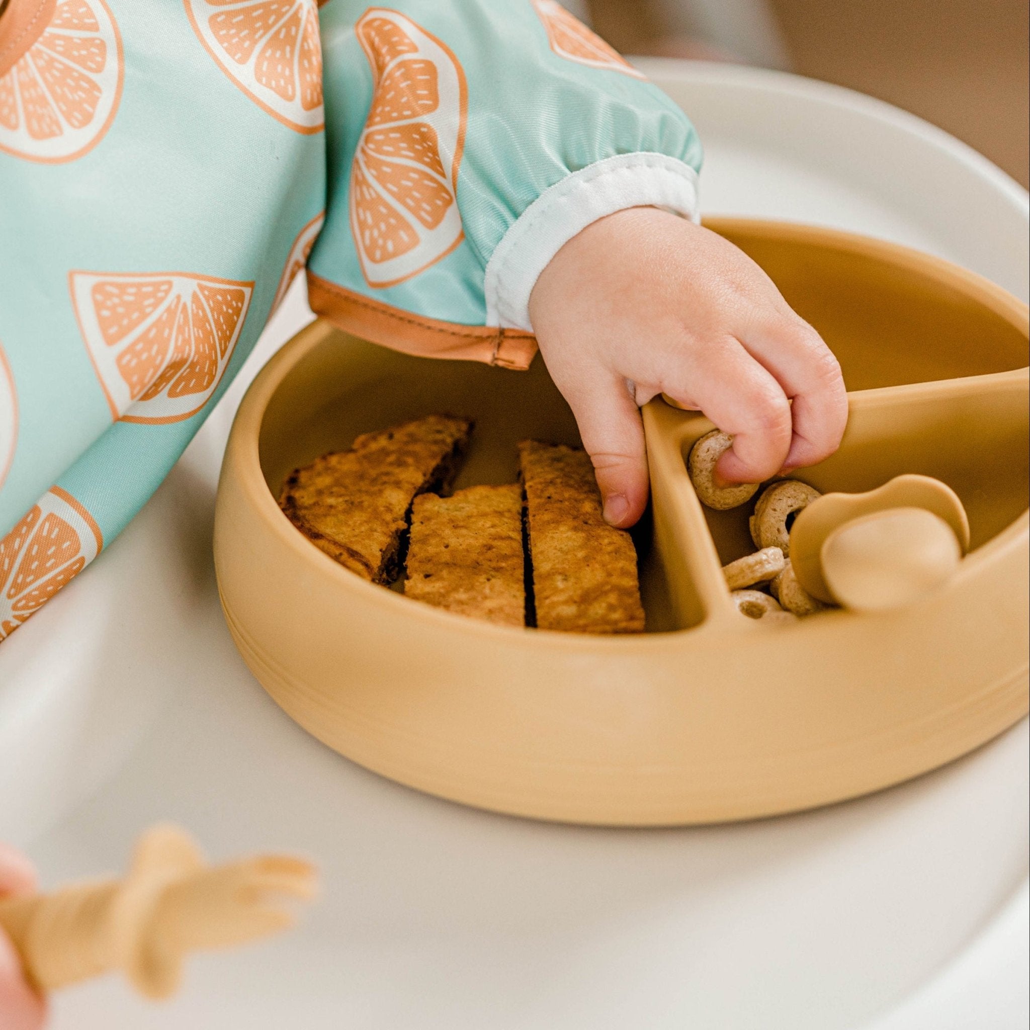 Suckie Scoop Divided Suction Plate - Starting Solids