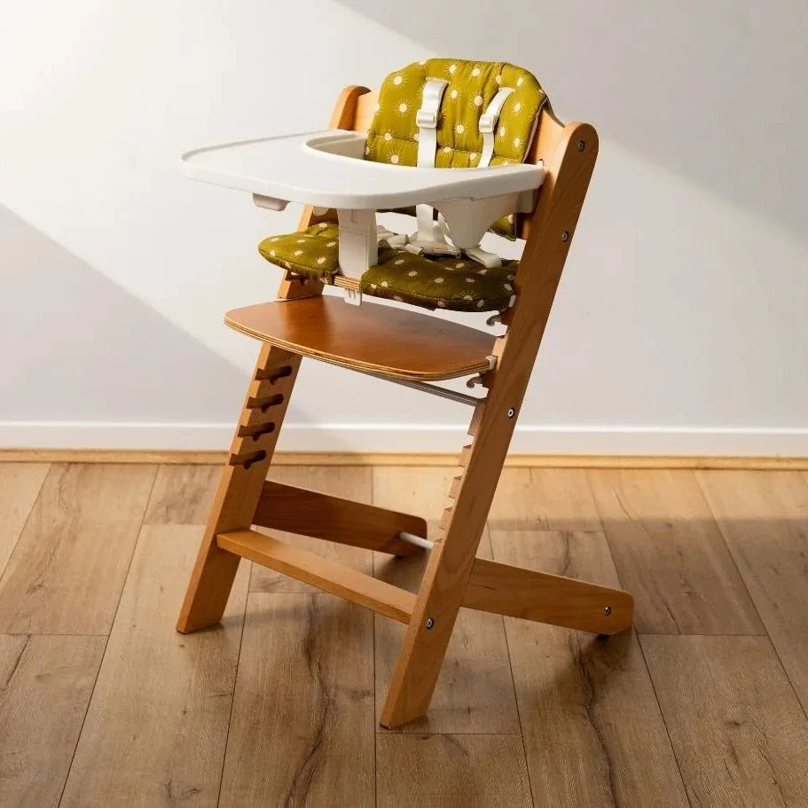 The Rora High Chair in use