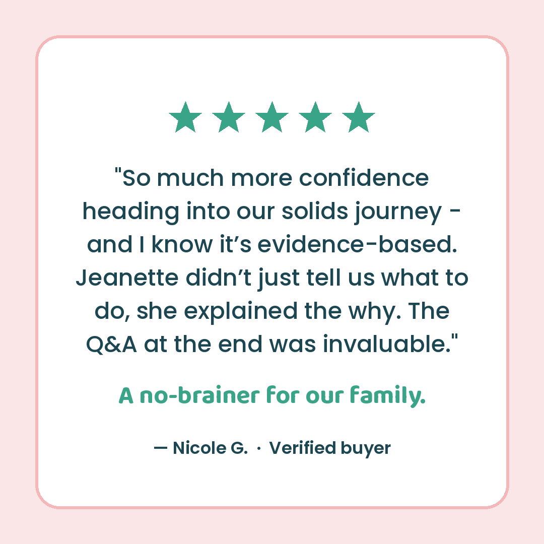 Five-star workshop review from Nicole G, verified buyer