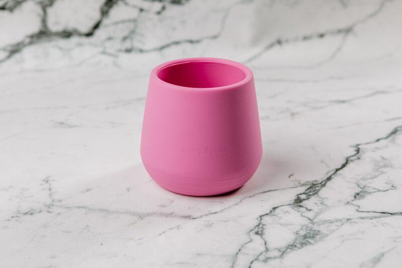 Bubbie Cup for babies in pink 'Taffy' by Starting Solids Australia