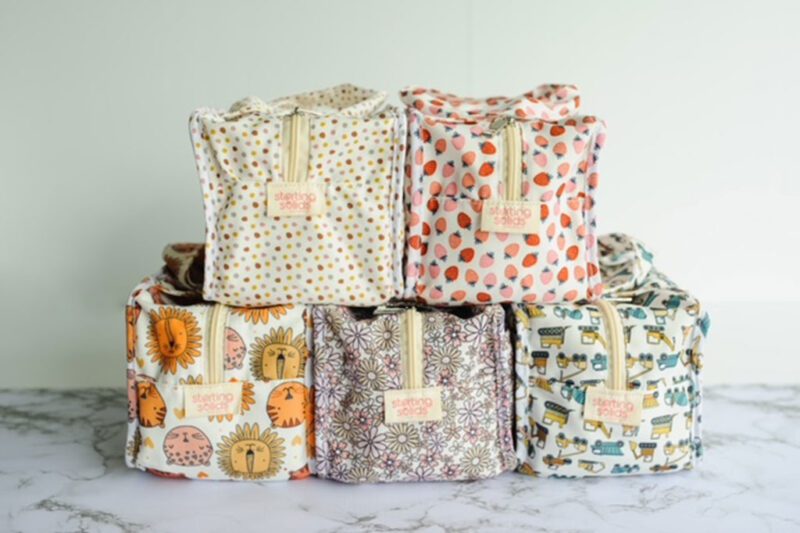 Starting Solids Australia's Insulated Lunch Bags in assorted limited edition prints